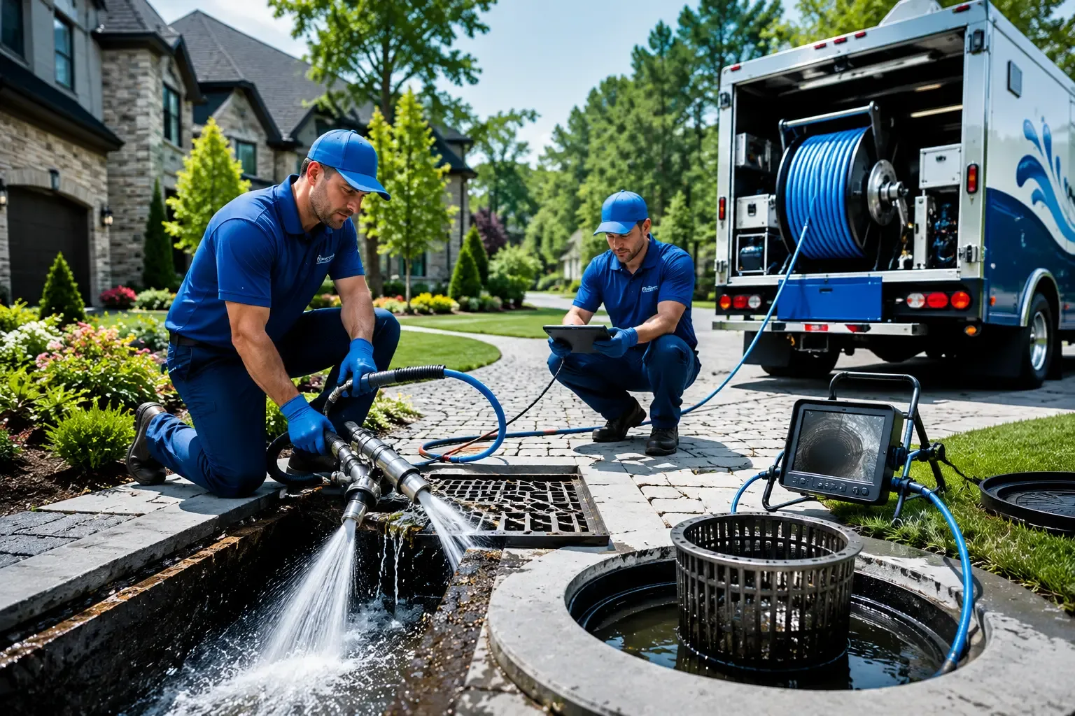 Local outdoor drain cleaning professionals in Walnut, KS