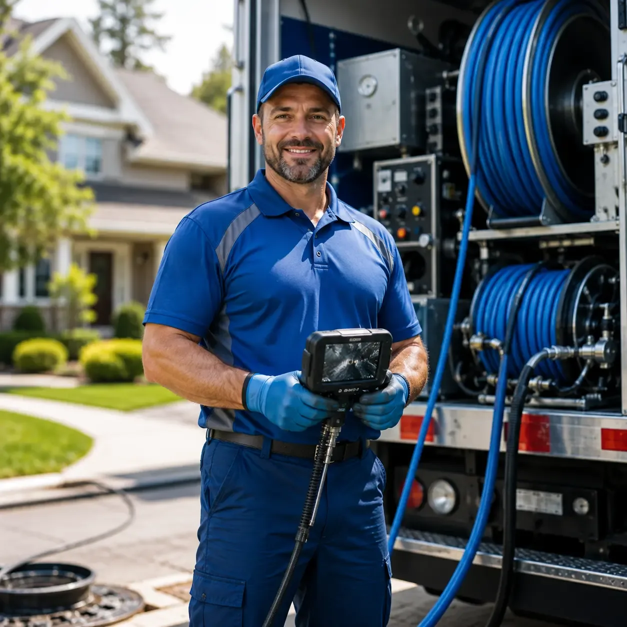 Local outdoor drain cleaning specialists in Walnut, KS